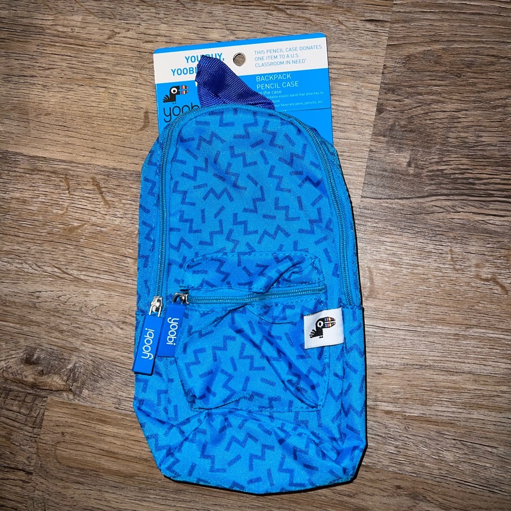 NWT backpack pencil case